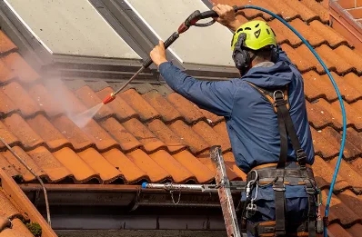 Démoussage et hydrofuge de toiture à Lauraguel